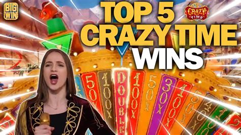 Crazy Time biggest wins .